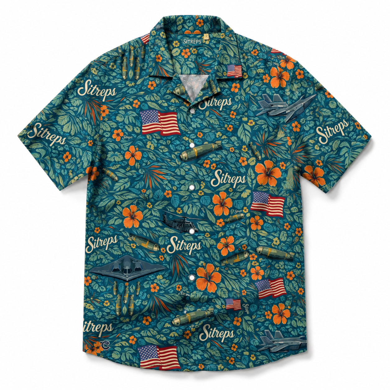 Sitreps Aloha Button Up
