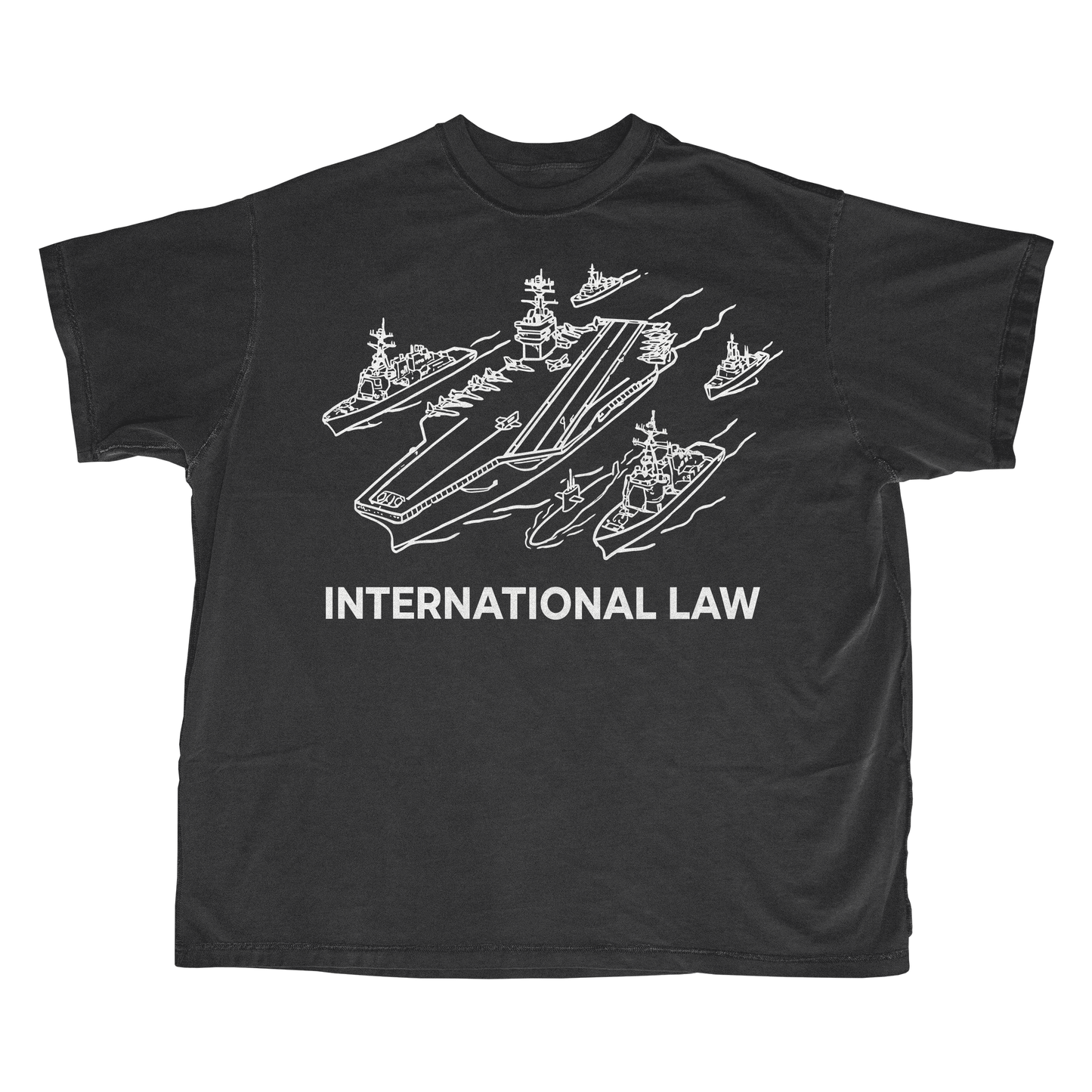 Naval International Law Tee