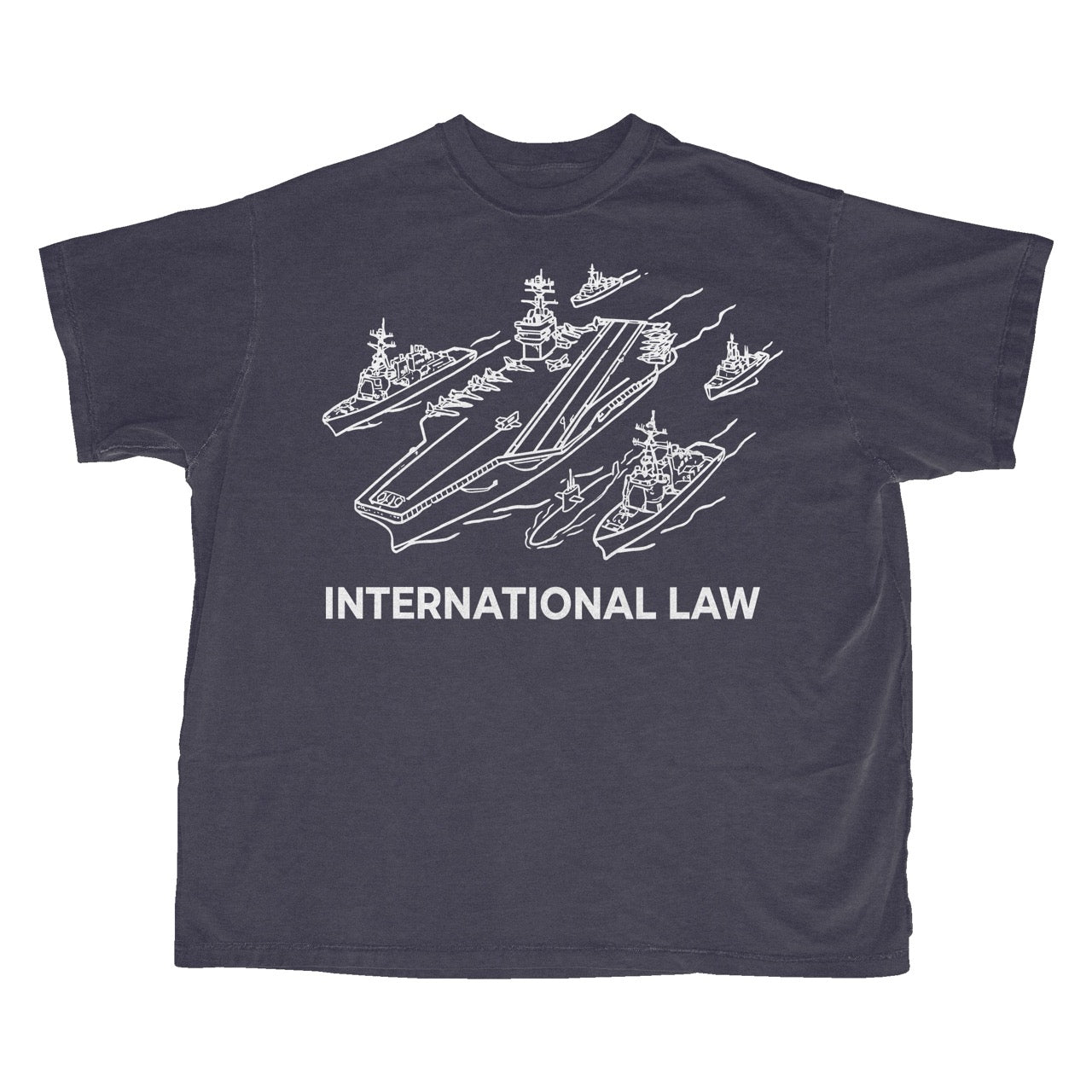 Naval International Law Tee