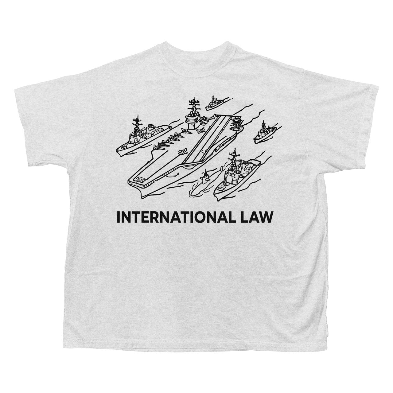 Naval International Law Tee